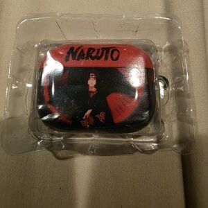 Naruto Red and Black AirPods Case